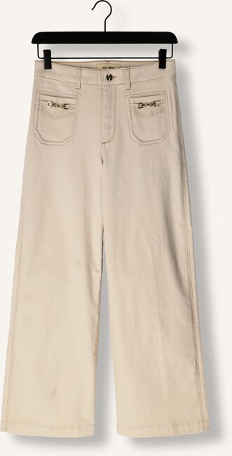 Beige MOS MOSH Wide jeans COLETTE SHIMMER PANTS Beige MOS MOSH Wide jeans COLETTE SHIMMER PANTS - large
