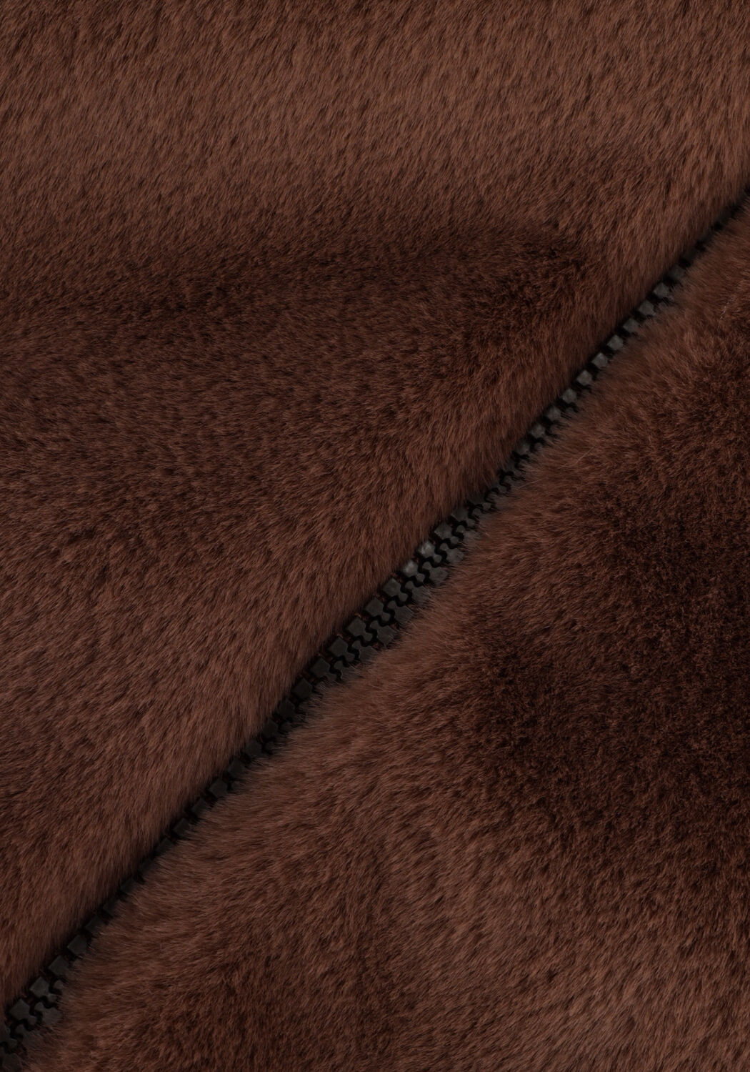 Bordeaux MOSCOW Faux fur jas EVELYN - large