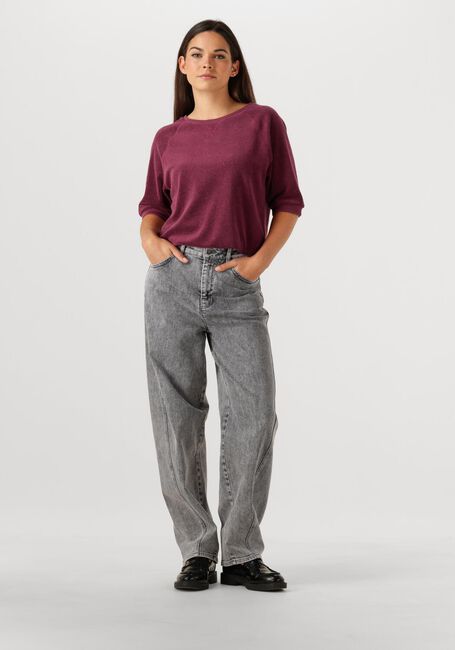 Paarse BY-BAR Top NEVA SLUB TOP - large