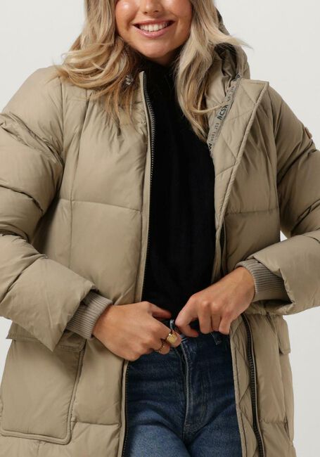 Groene MOSCOW Gewatteerde jas 07-08-LIMUNDO - large