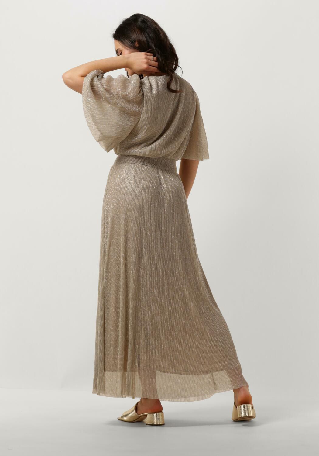 Beige maxi jurk online