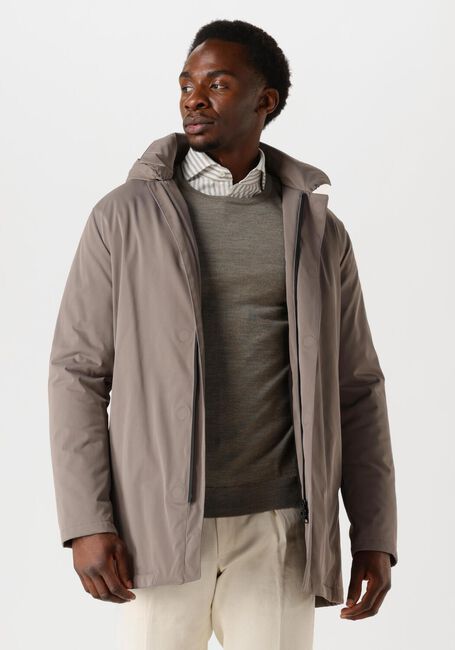 Bruine PROFUOMO Parka's OUTERW RAINC MGNT LNG - large