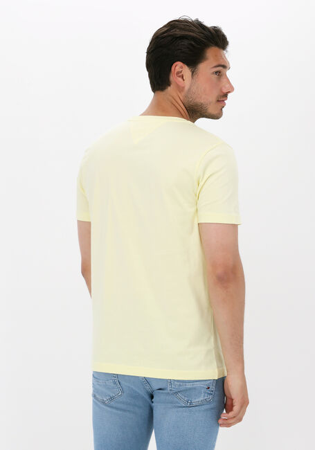 Gele TOMMY HILFIGER T-shirt TOMMY LOGO TEE - large