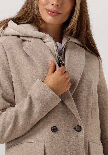 Beige MOSCOW Parka's 16A-08-INFAMOUS - large