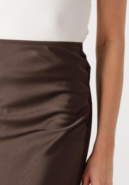 Bruine NEO NOIR Maxirok VICKY HEAVY SATEEN SKIRT - large