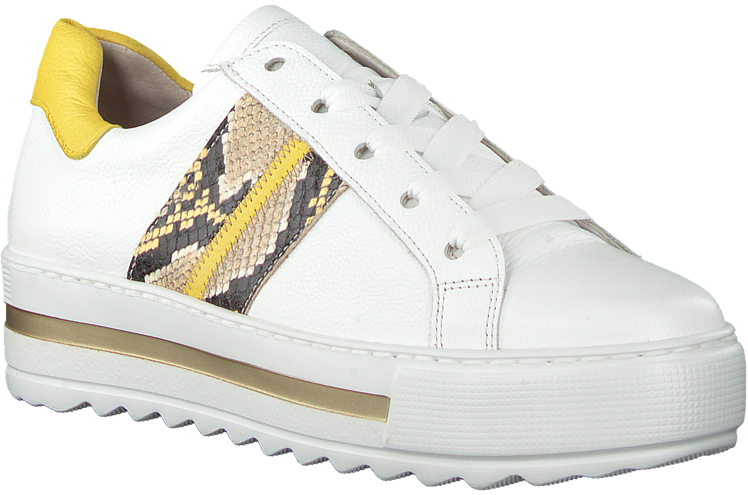 Witte GABOR Lage sneakers 495 | Omoda