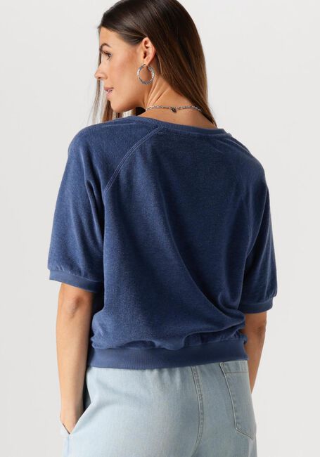 Blauwe BY-BAR Top NEVA SLUB TOP - large
