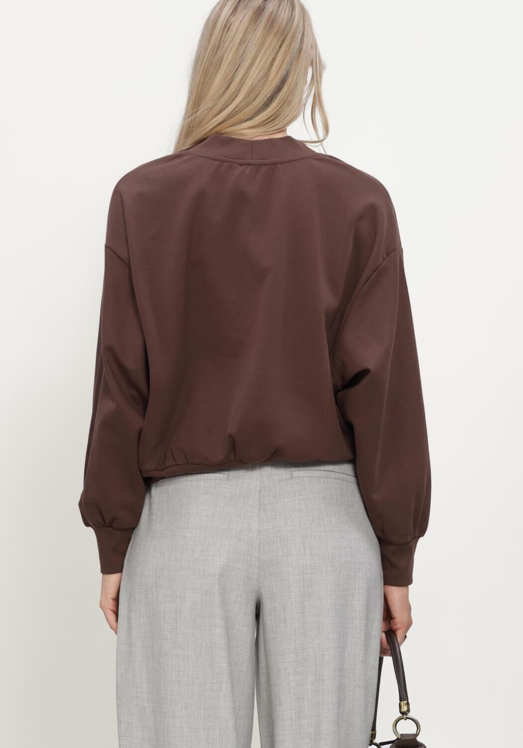 AIMEE THE LABEL Dames Truien & Vesten Kaapstadw6 Sweater Bruin