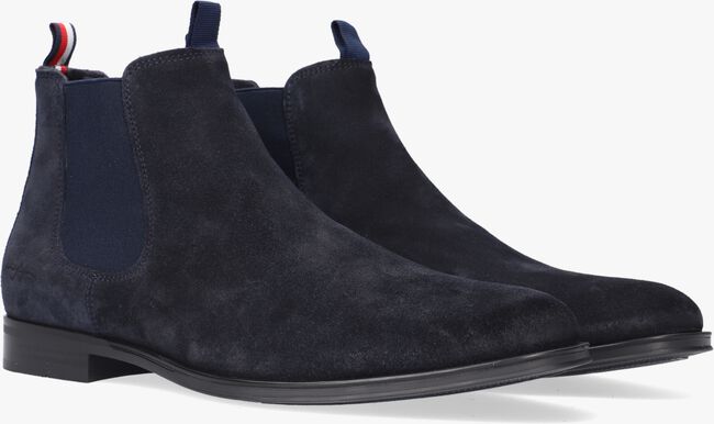 Blauwe TOMMY HILFIGER Chelsea boots CASUAL SUEDE - large