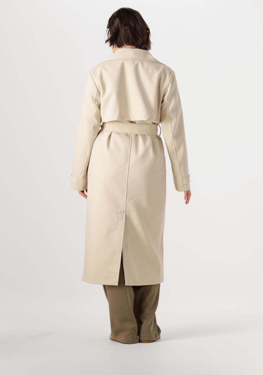 NOTRE-V Dames Jassen Nv-fae Long Coat Beige