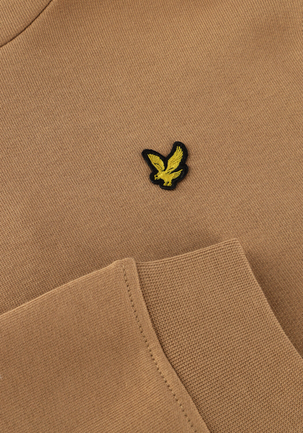 Camel LYLE & SCOTT Sweater PULLOVER HOODIE BOYS - large