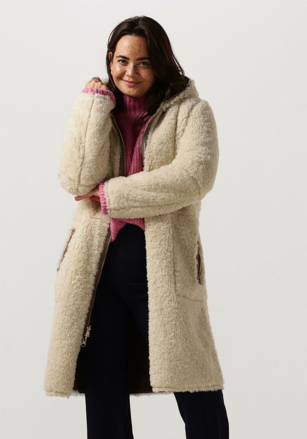 Camel GOOSECRAFT Gewatteerde jas GC ADELYN COAT - large