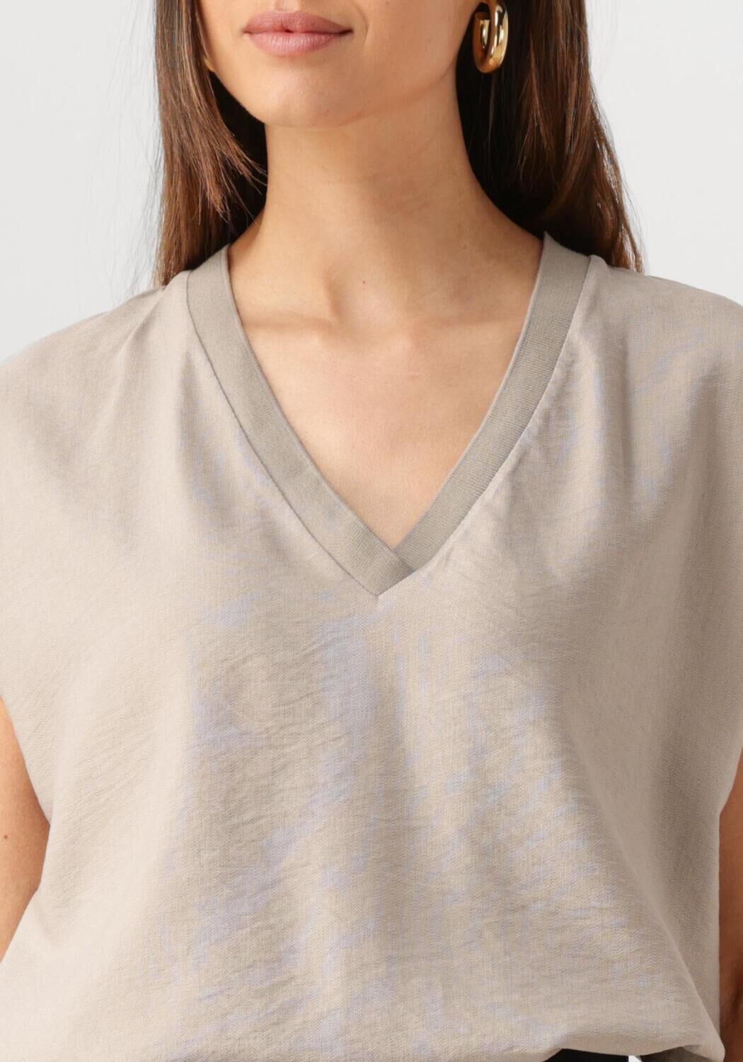 ACCESS Dames Tops & T-shirts 53-2001-396 Beige