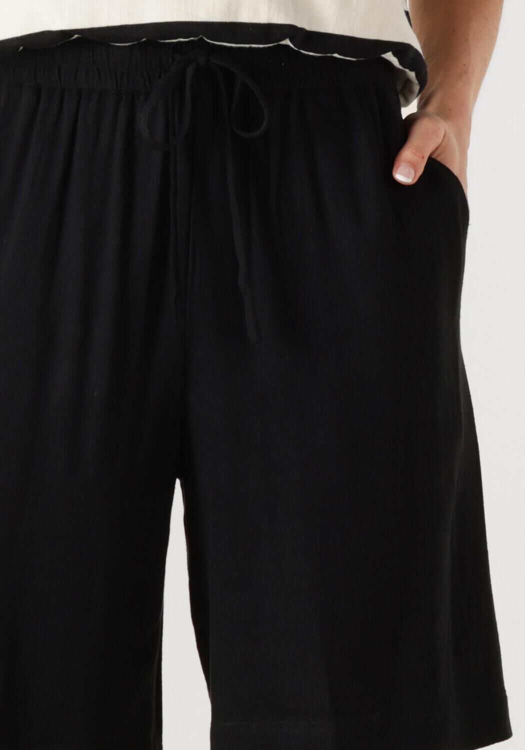 SELECTED FEMME Dames Broeken Slfviva Mw Shorts Zwart