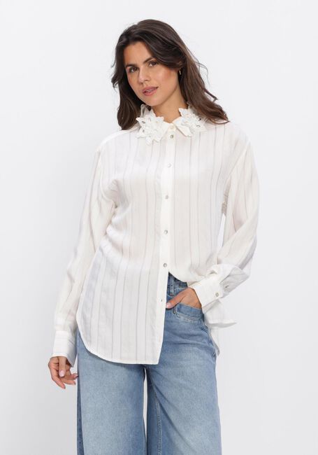 Witte MSCH COPENHAGEN Blouses MSCHFELICITY SHIRT STP - large