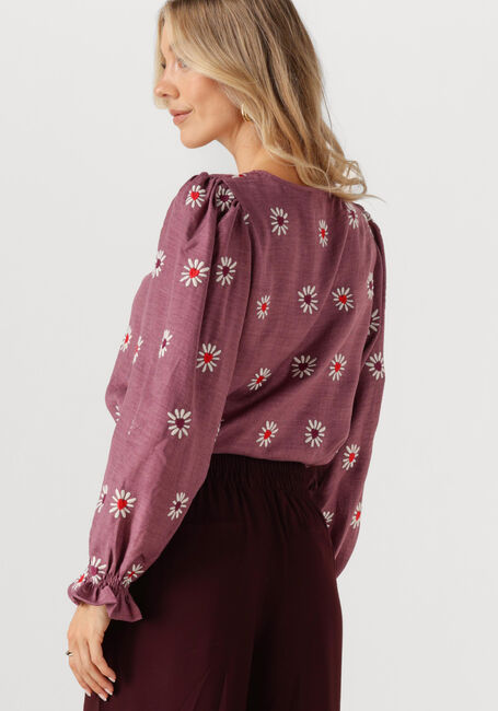 Paarse YDENCE Blouses TOP PHILOU - large
