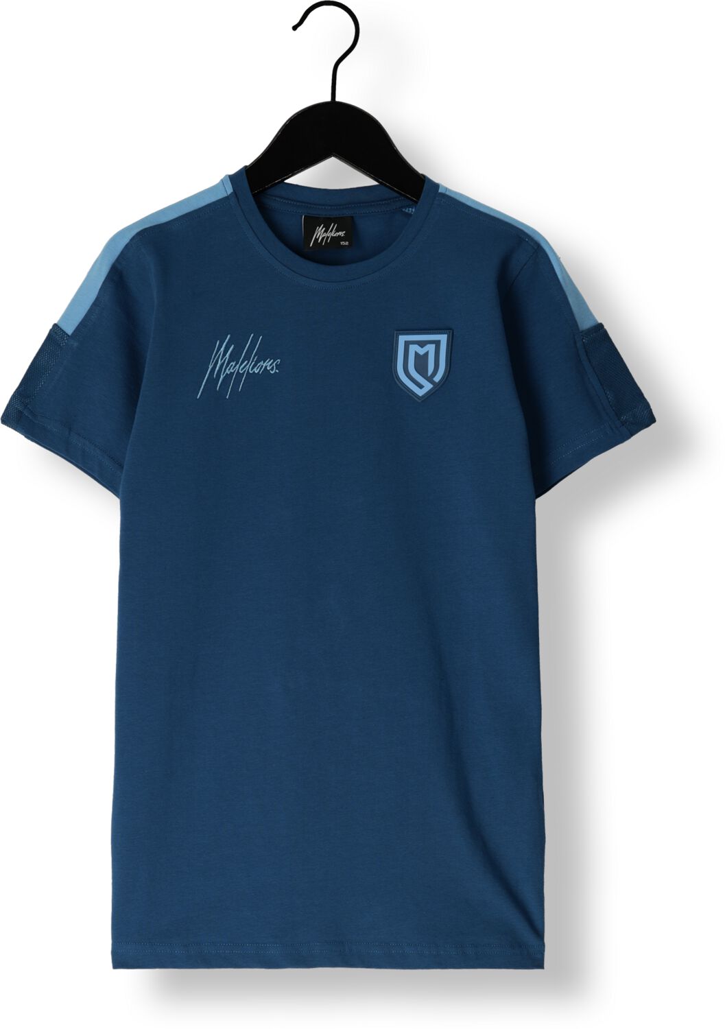 MALELIONS Jongens Polo's & T-shirts Transfer T-shirt Donkerblauw