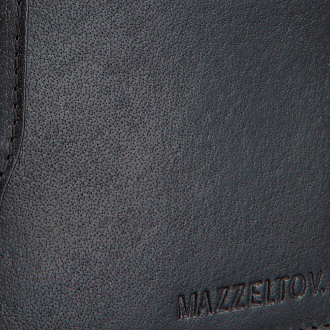 Zwarte MAZZELTOV Portemonnee TIBOR01 - large