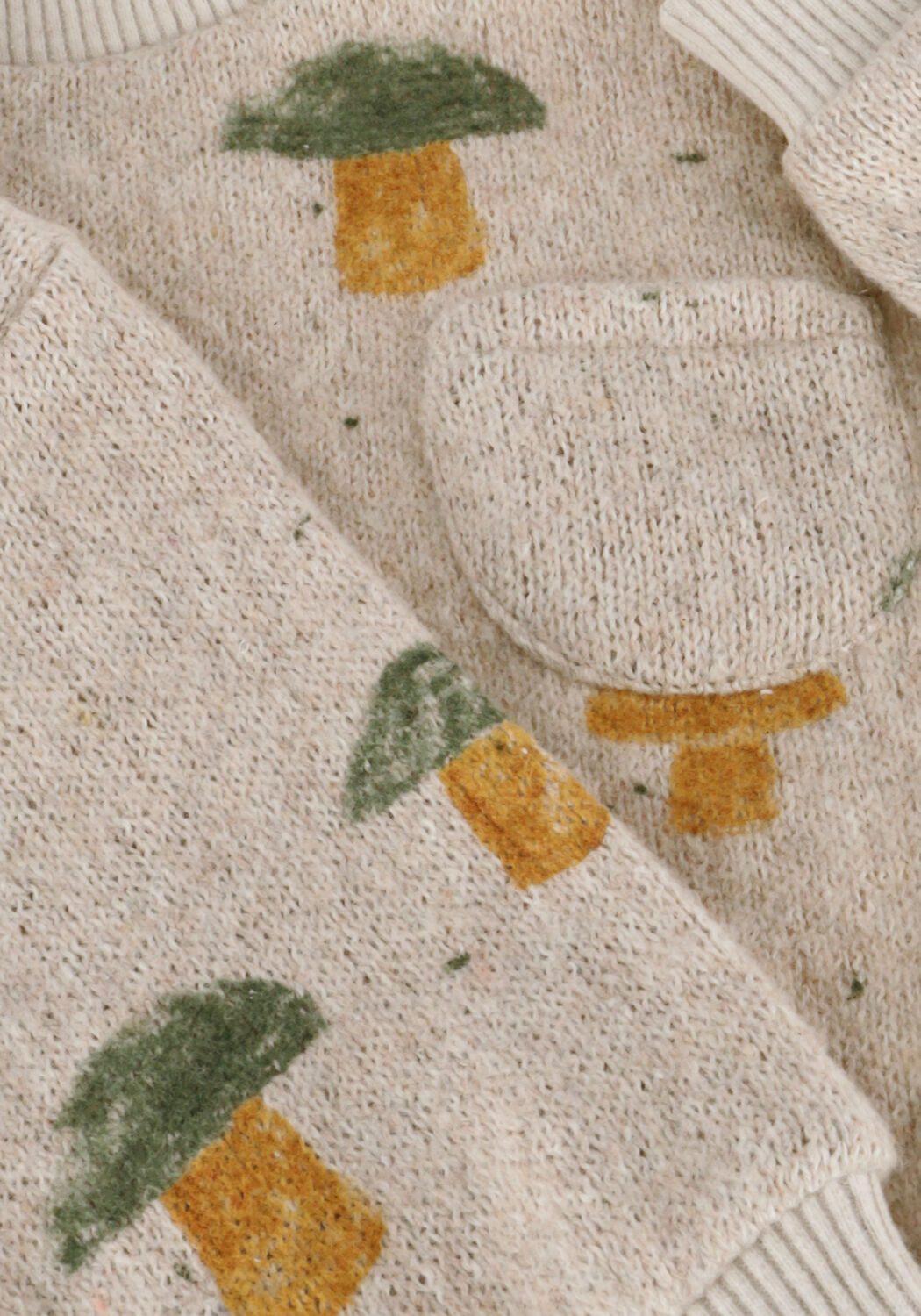 Bruine PLAY UP Trui PRINTED JERSEY SWEATER - large