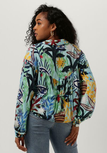 Blauwe POM AMSTERDAM Blouses VIOLET 7150 - large