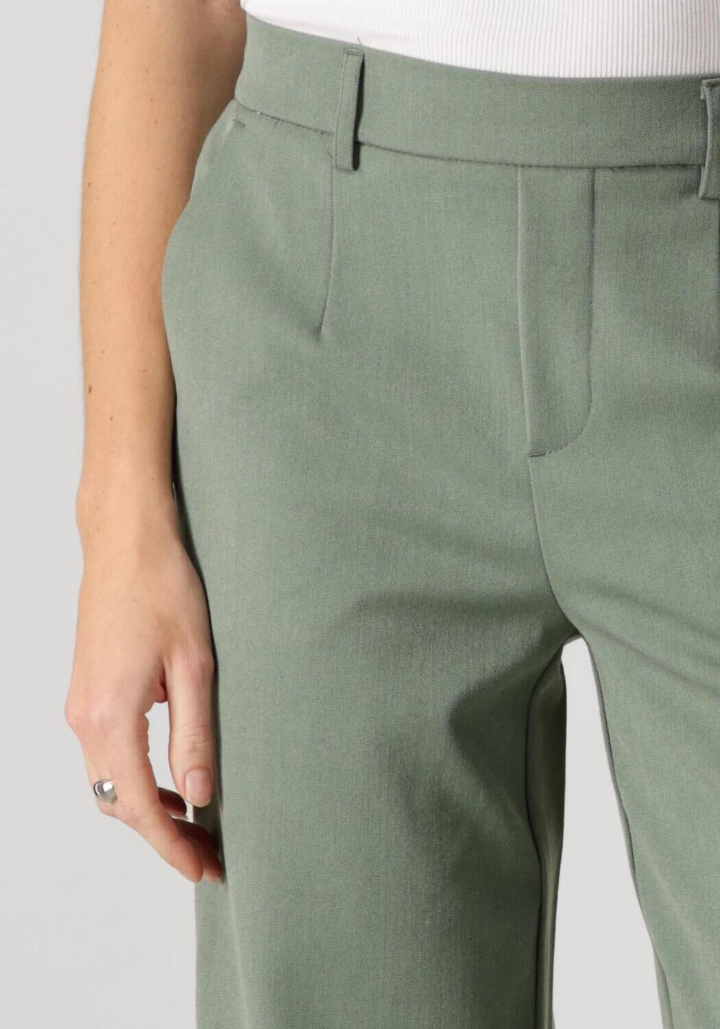 OBJECT Dames Broeken Objlisa Wide Pant Olijf