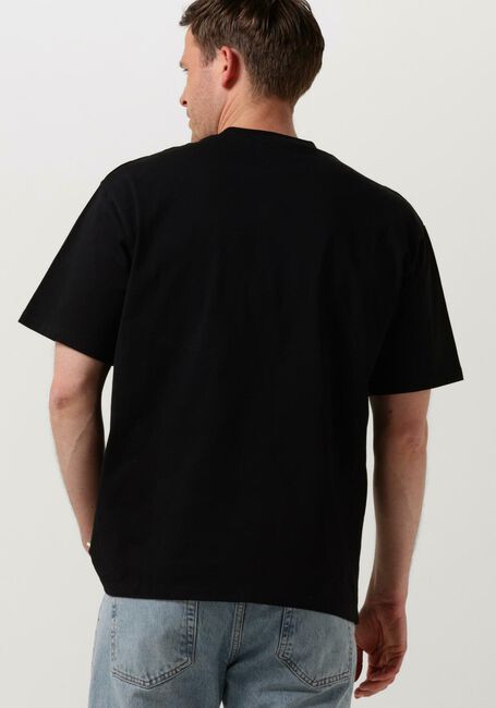 Zwarte WOODBIRD T-shirt WBBAINE BASE TEE - large
