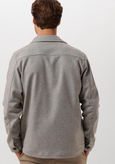 Grijze PROFUOMO Overshirt OVERSHIRT CHECK - large
