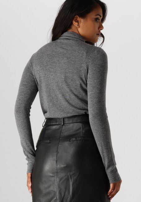 Grijze MOS MOSH Coltrui BOUCH ROLLNECK KNIT - large