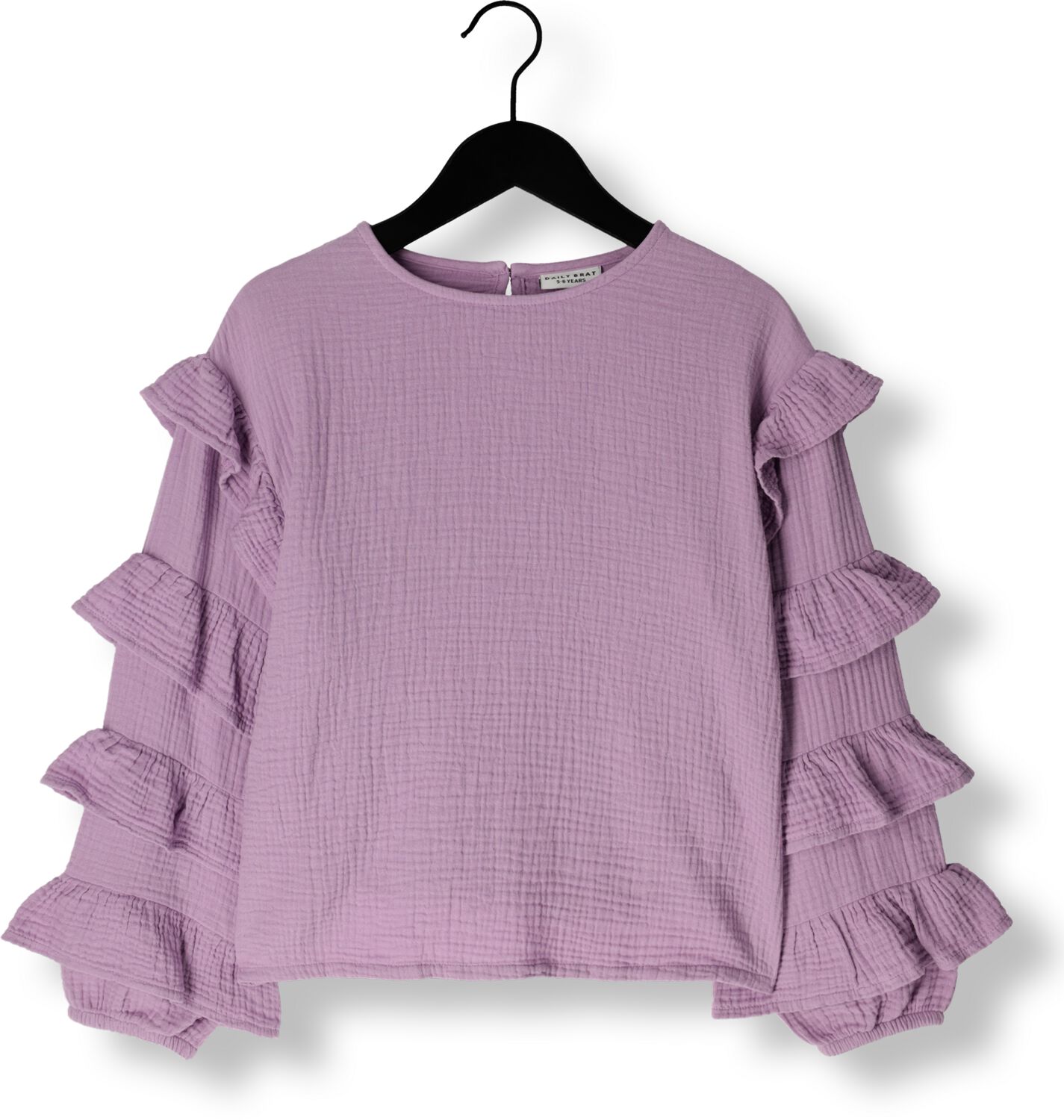 DAILY BRAT Meisjes Tops & T-shirts Lolly Pop Ruffle Top Paars