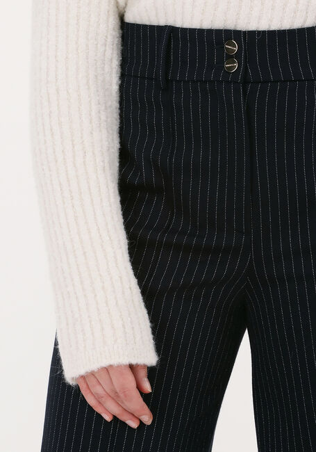 Donkerblauwe VANILIA Pantalon STRAIGHT PIN - large