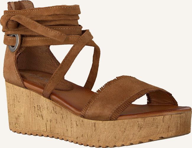 Cognac OMODA Sandalen met hak 722007 Cognac OMODA Sandalen met hak 722007 - large