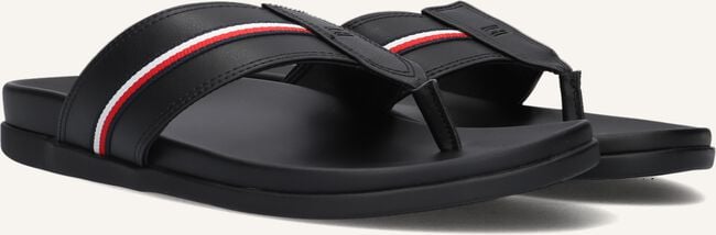 Zwarte TOMMY HILFIGER Teenslippers HILFIGER TOE POST Zwarte TOMMY HILFIGER Teenslippers HILFIGER TOE POST - large