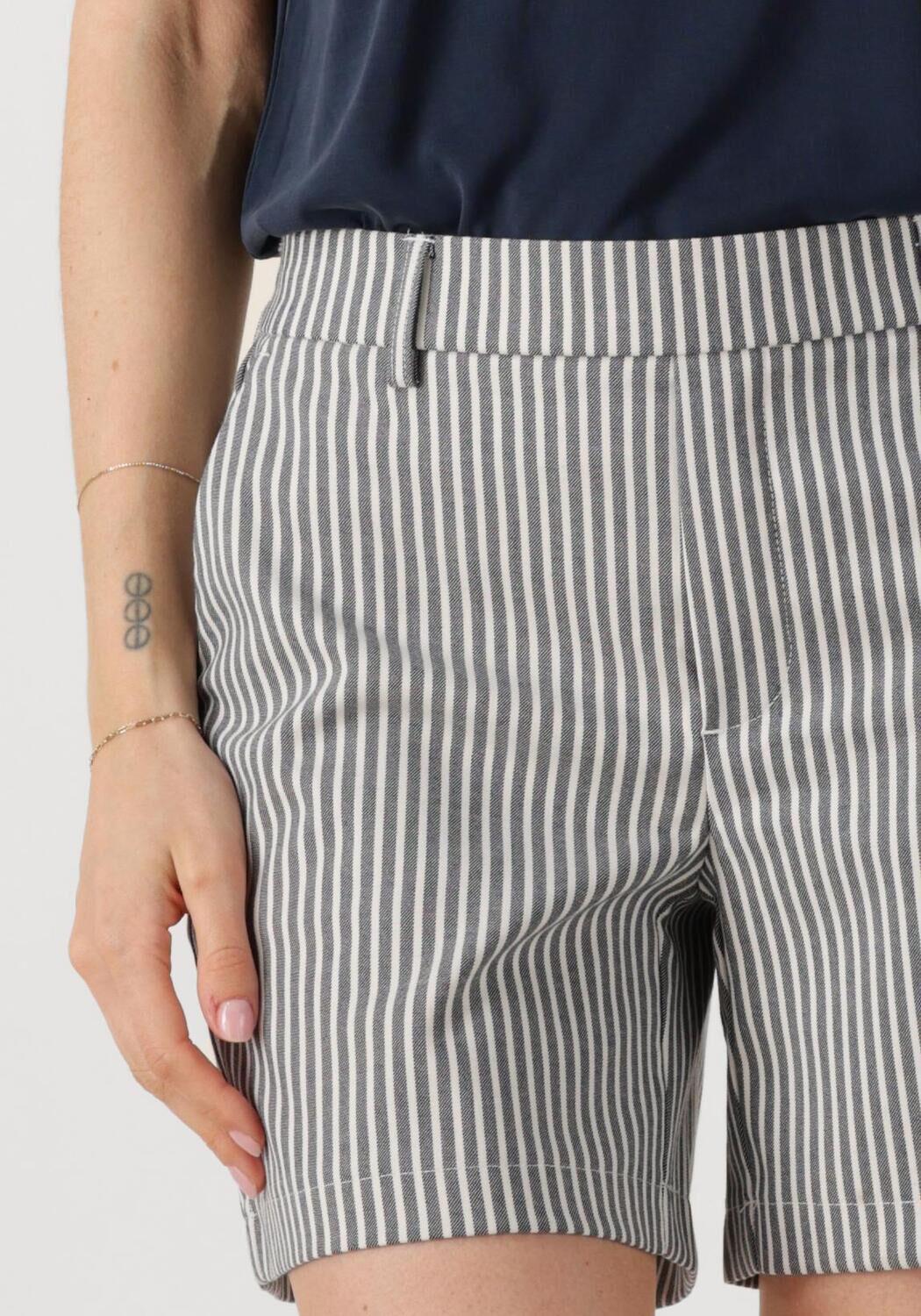 OBJECT Dames Broeken Objlisa Mw Re Shorts Aop Grijs