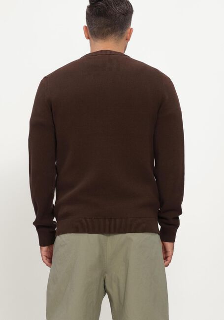 Blauwe SELECTED MEN Trui SLHDANE LS KNIT STRUCTURE CREW NECK NOOS - large