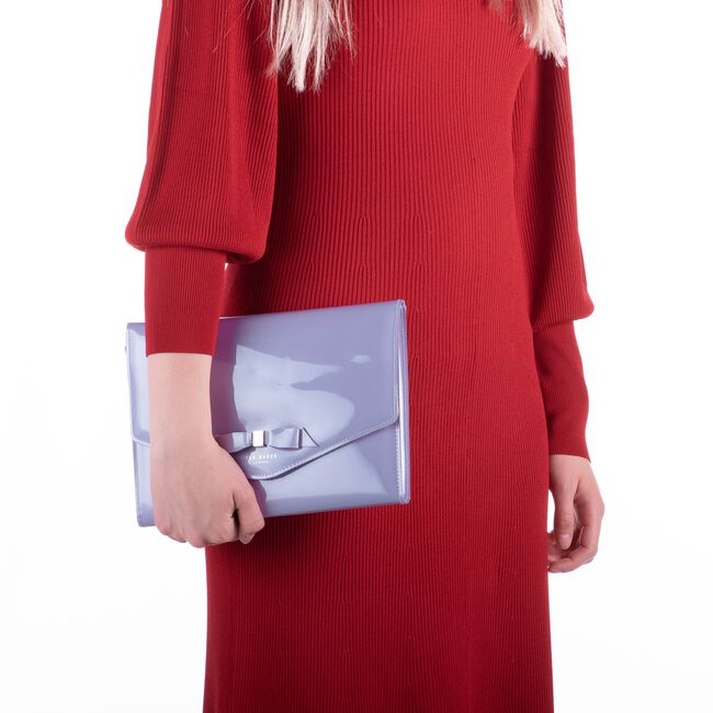 Paarse TED BAKER Clutch CERSEI Paarse TED BAKER Clutch CERSEI - large