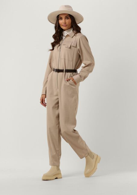 Beige ANOTHER LABEL Jumpsuit ASHLYN JUMPSUIT L/S - large