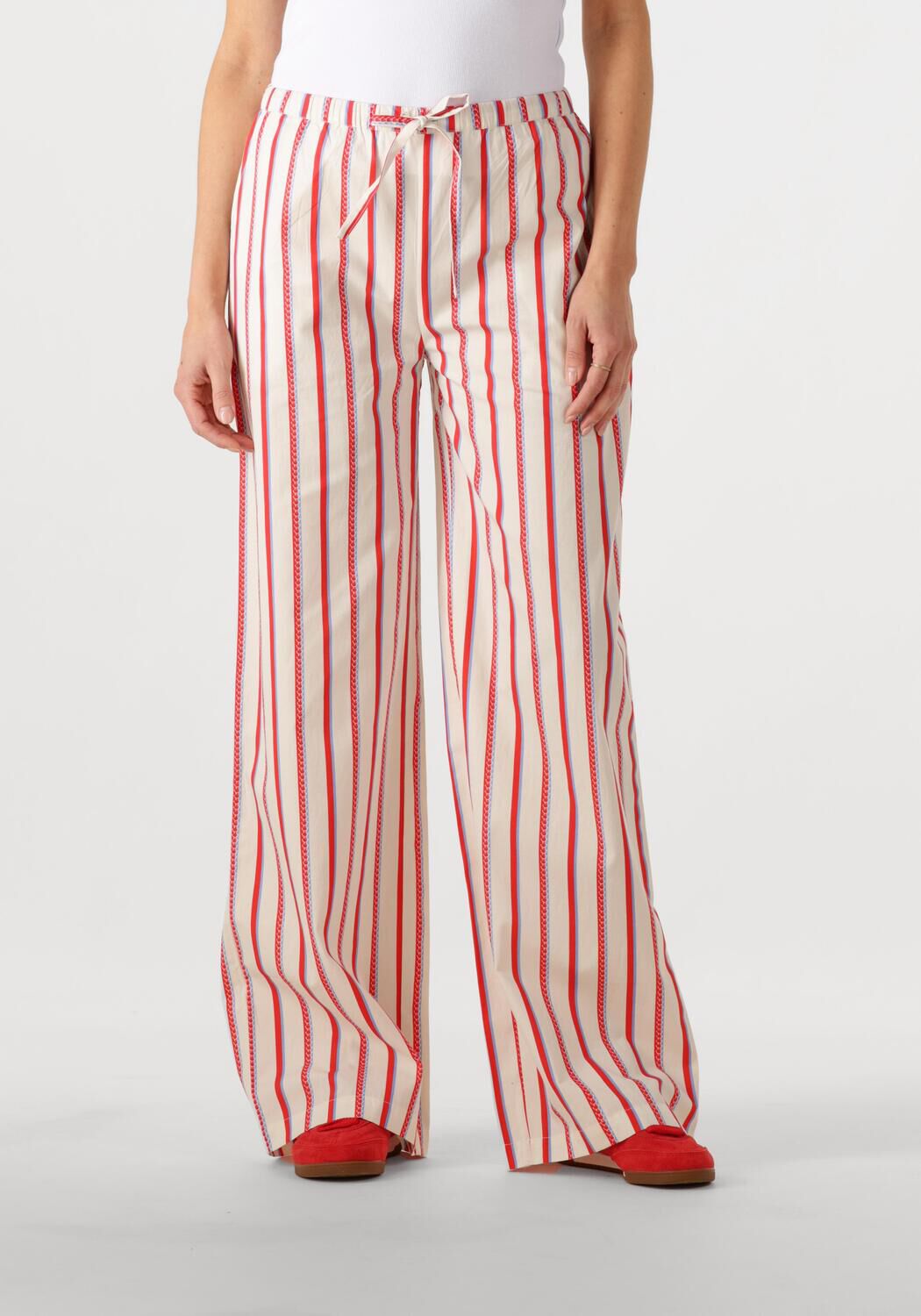 REFINED DEPARTMENT Dames Broeken Mara Rood