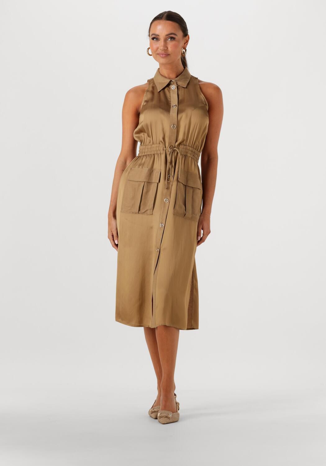 TWINSET MILANO Dames Jurken 251tt2270 Beige