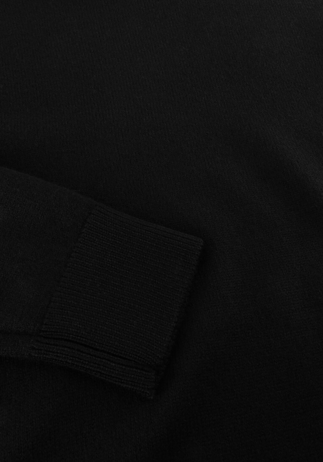 Zwarte SELECTED MEN Trui SLHARNE LS KNIT RELAXED WOOL CREW NECK - large