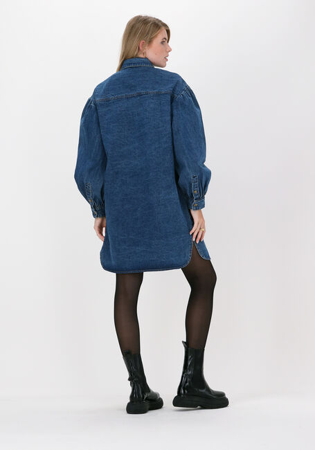 Blauwe MOVES Mini jurk LIPI - large