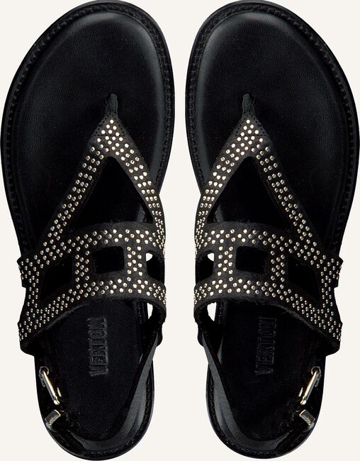 Zwarte VERTON Platte sandalen S-10262 Zwarte VERTON Platte sandalen S-10262 - large