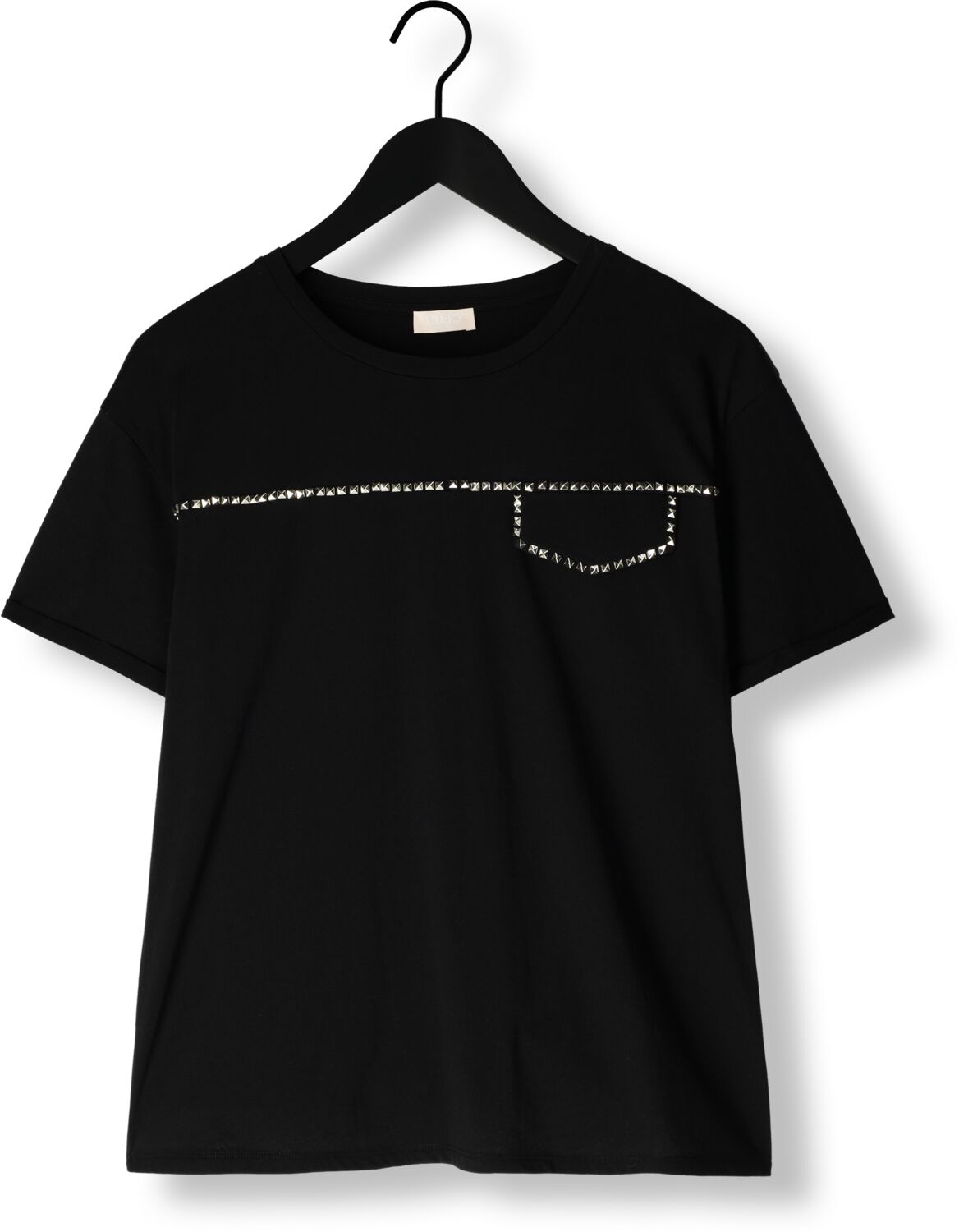 LIU JO Dames Tops & T-shirts Ecs T-shirt M c Decoraz Zwart
