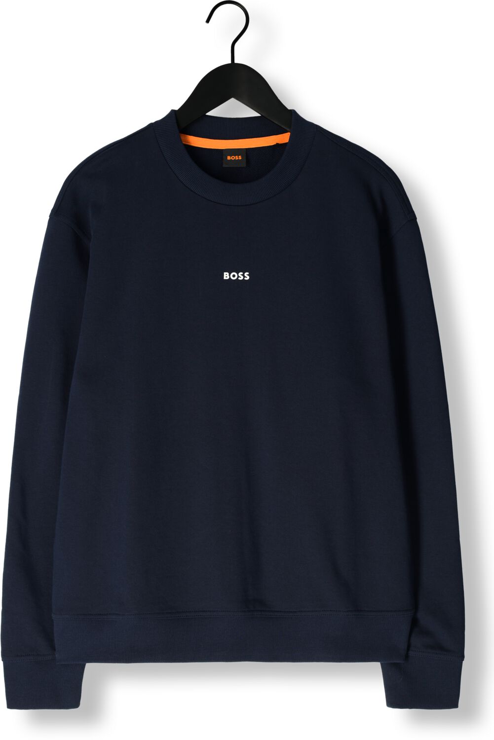 BOSS ORANGE Heren Truien & Vesten Wesmallcrew 10244192 01 Donkerblauw