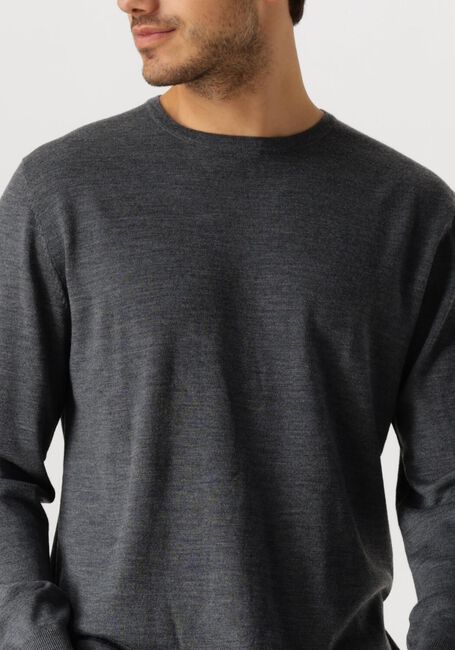 Grijze PROFUOMO Trui PULLOVER CREWNECK - large