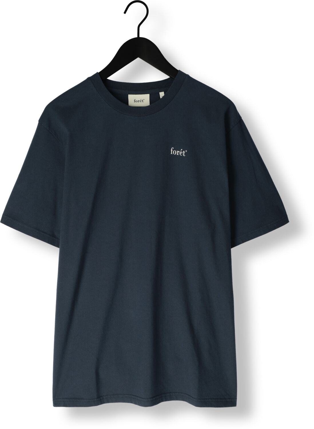 FORÉT Forét Heren Polo's & T-shirts Ocean T-shirt Donkerblauw