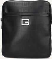 Zwarte GUESS Schoudertas HIDE CROSSBODY FLAT - medium