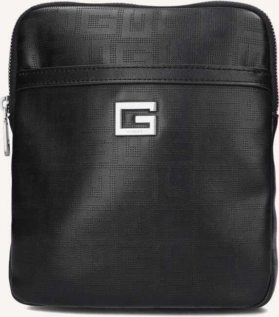 Zwarte GUESS Schoudertas HIDE CROSSBODY FLAT Zwarte GUESS Schoudertas HIDE CROSSBODY FLAT - large