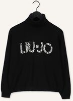 Zwarte LIU JO Sweater MAGLIA CHIUSA M/L DV LOGO Zwarte LIU JO Sweater MAGLIA CHIUSA M/L DV LOGO - medium
