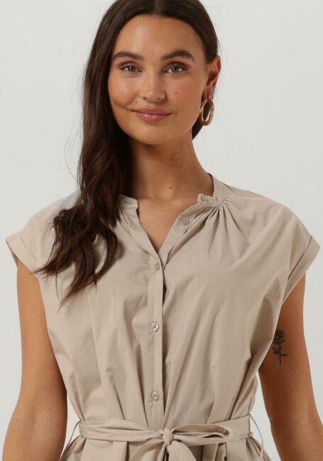 Zand KNIT-TED Midi jurk KARO - large