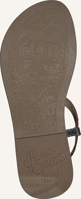 Zilveren GIOSEPPO Platte sandalen VOEREN Zilveren GIOSEPPO Platte sandalen VOEREN - large